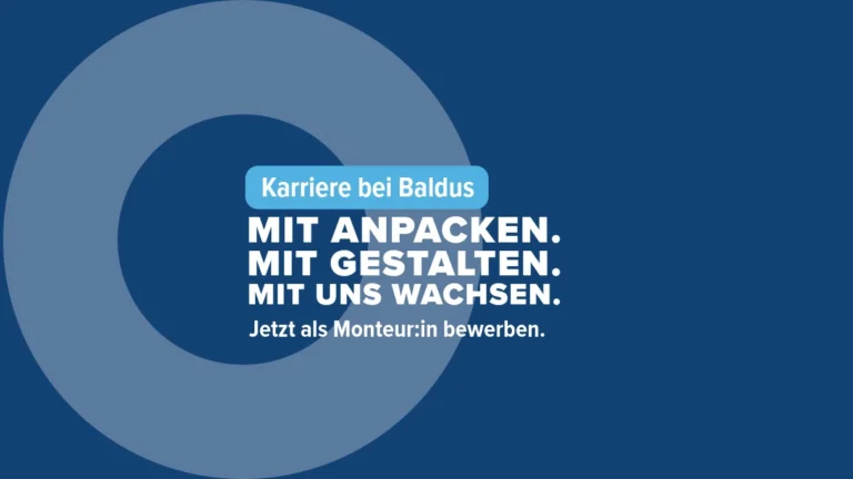 Baldus Medical: Jobangebot Monteur:in