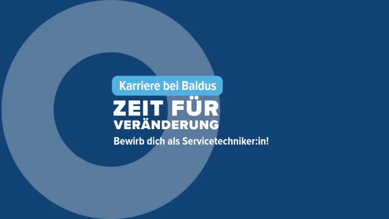 Baldus Medical: Jobangebot Servicetechniker:in