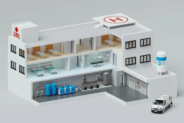 Baldus Medical Skizze Krankenhaus