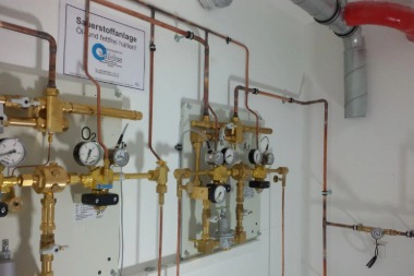Medizinische Gasanlage: Sauerstoffanlage