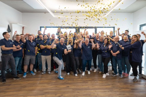 Unternehmensgeschichte Baldus Medical: Team Baldus beim B2Run
